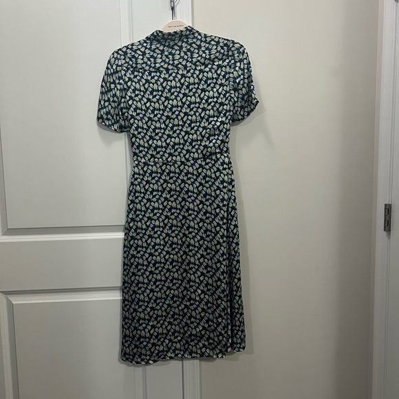 Jason Wu Blue Printed Day Dress Size 2 US $1,595 - Picture 4 of 7